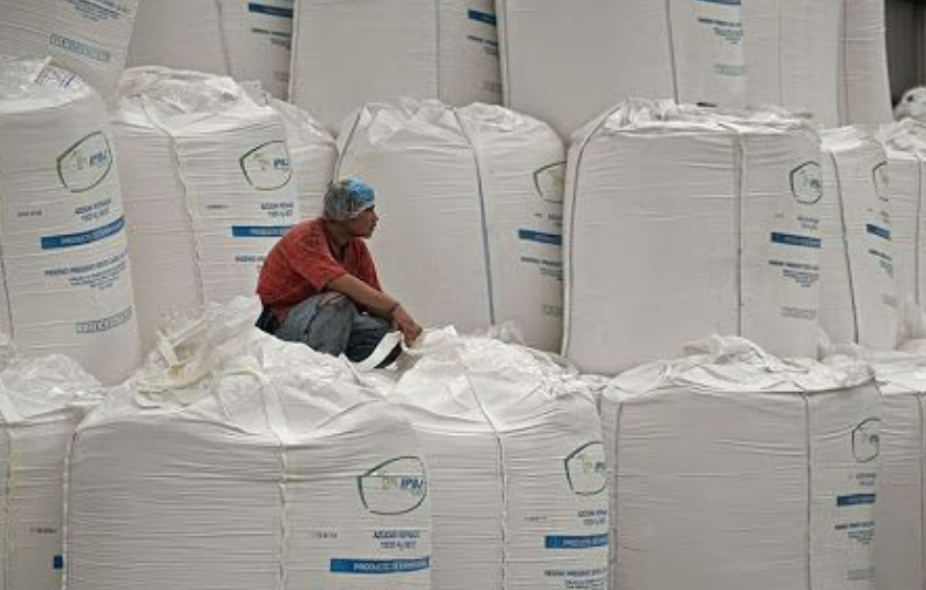 México incrementa significativamente sus importaciones de azúcar en 2023