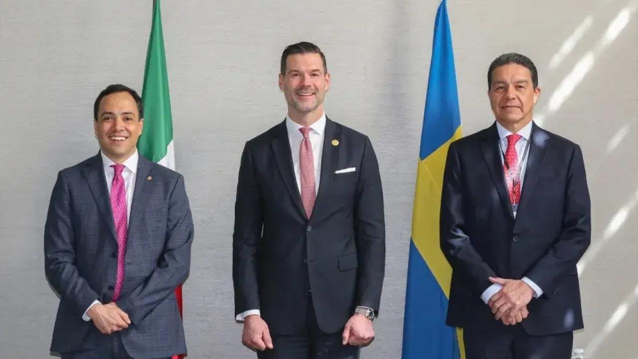 México y Suecia Consolidan Alianza para Inversiones Sostenibles y Comercio Innovador