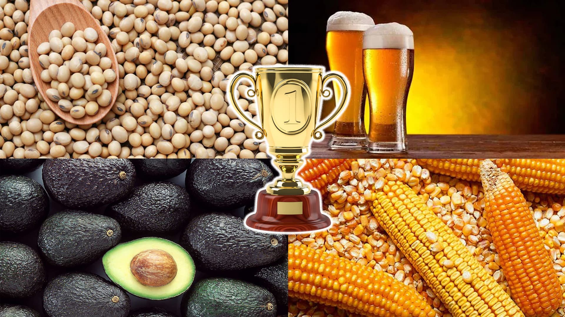 Agroalimentos más comercializados por México