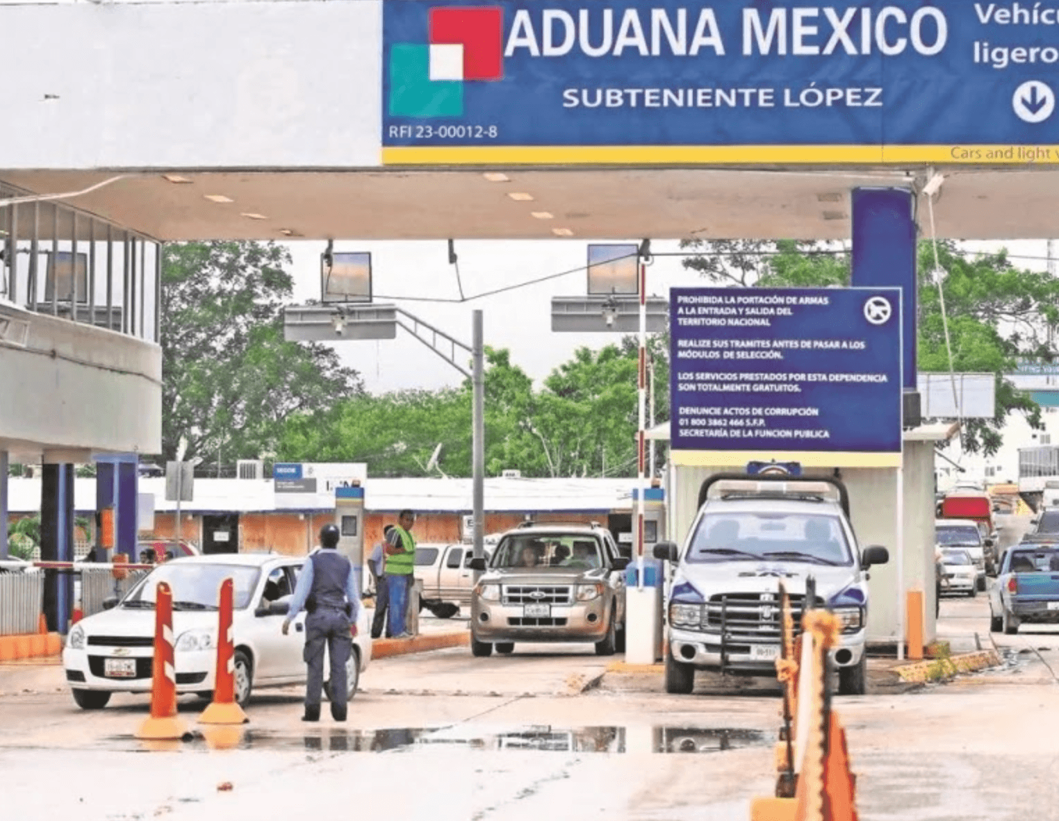 Aprobado uso de control biométrico en aduanas