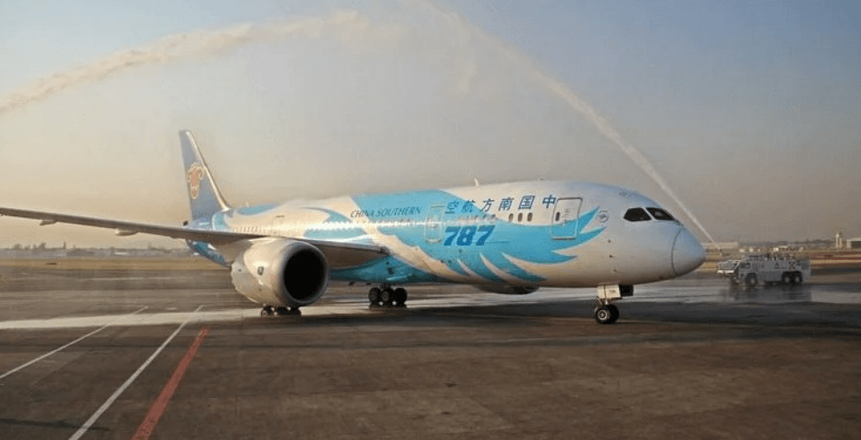 China Southern Airlines Establece Récord con Vuelo Directo a CDMX