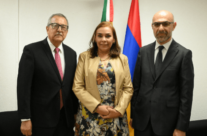 México y Armenia fortalecen lazos diplomáticos y comerciales